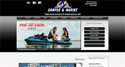 Desktop Screenshot of jmcamper.com